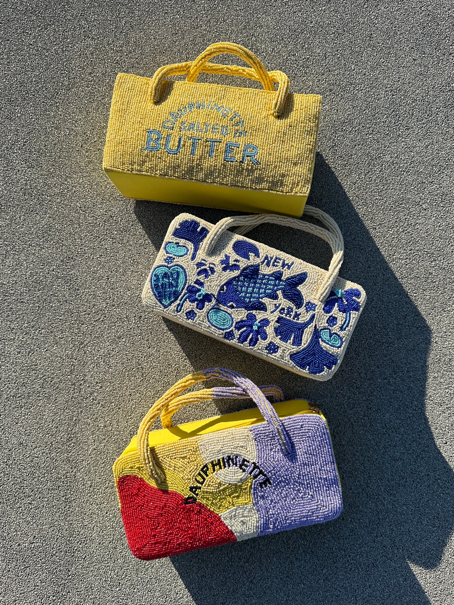 Hand-Beaded Butter Bag (Pre-order)