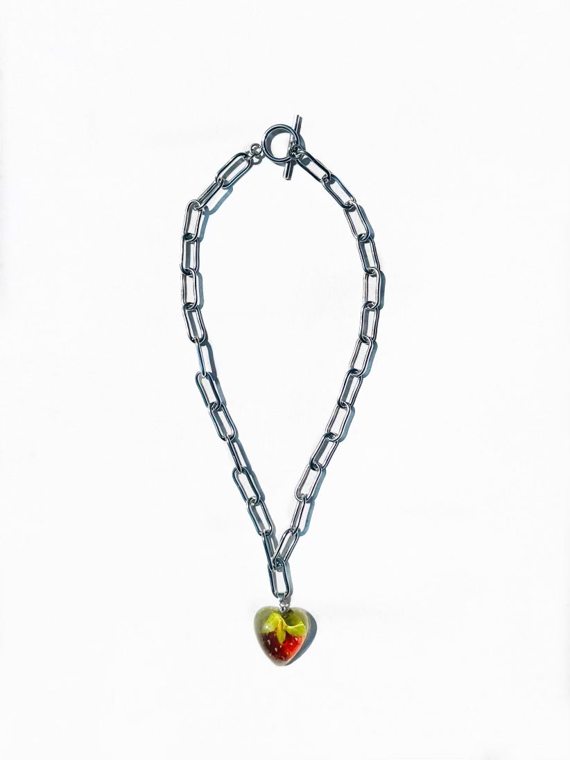 Strawberry Lovelock Necklace