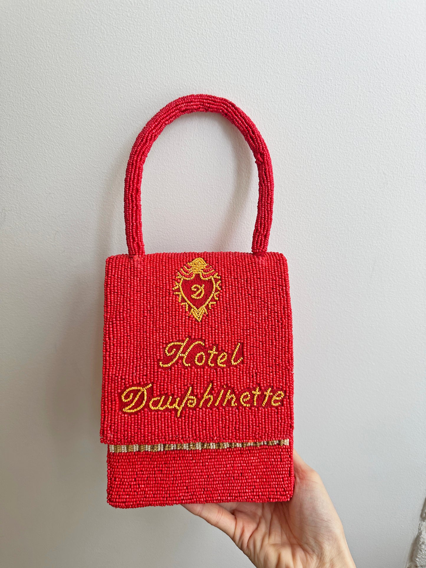 Hand-Beaded Matchbook Bag (Pre-order)