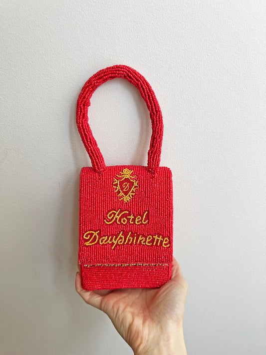 Mini Hand-Beaded Matchbook Bag (Pre-order)