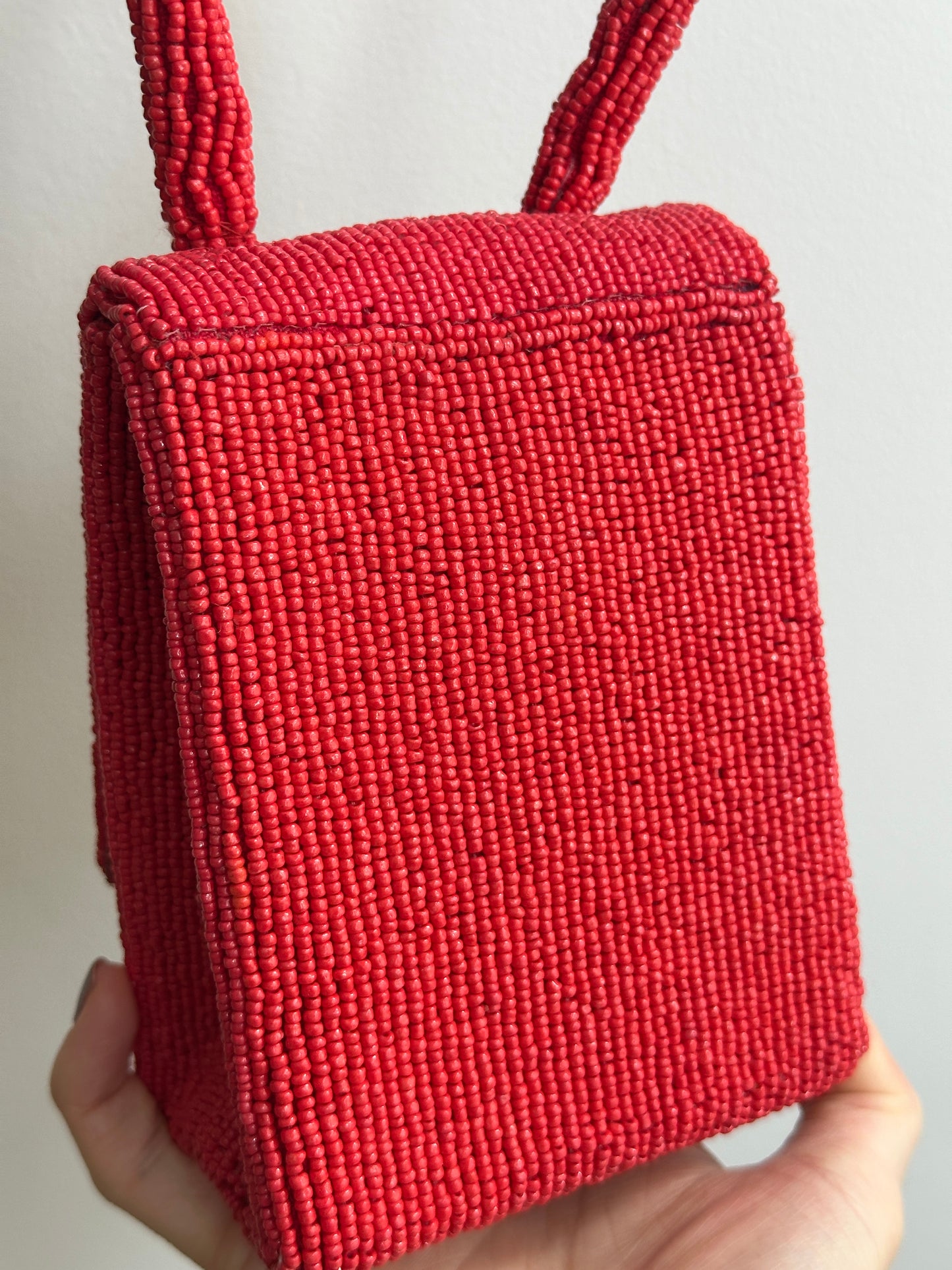 Mini Hand-Beaded Matchbook Bag (Pre-order)