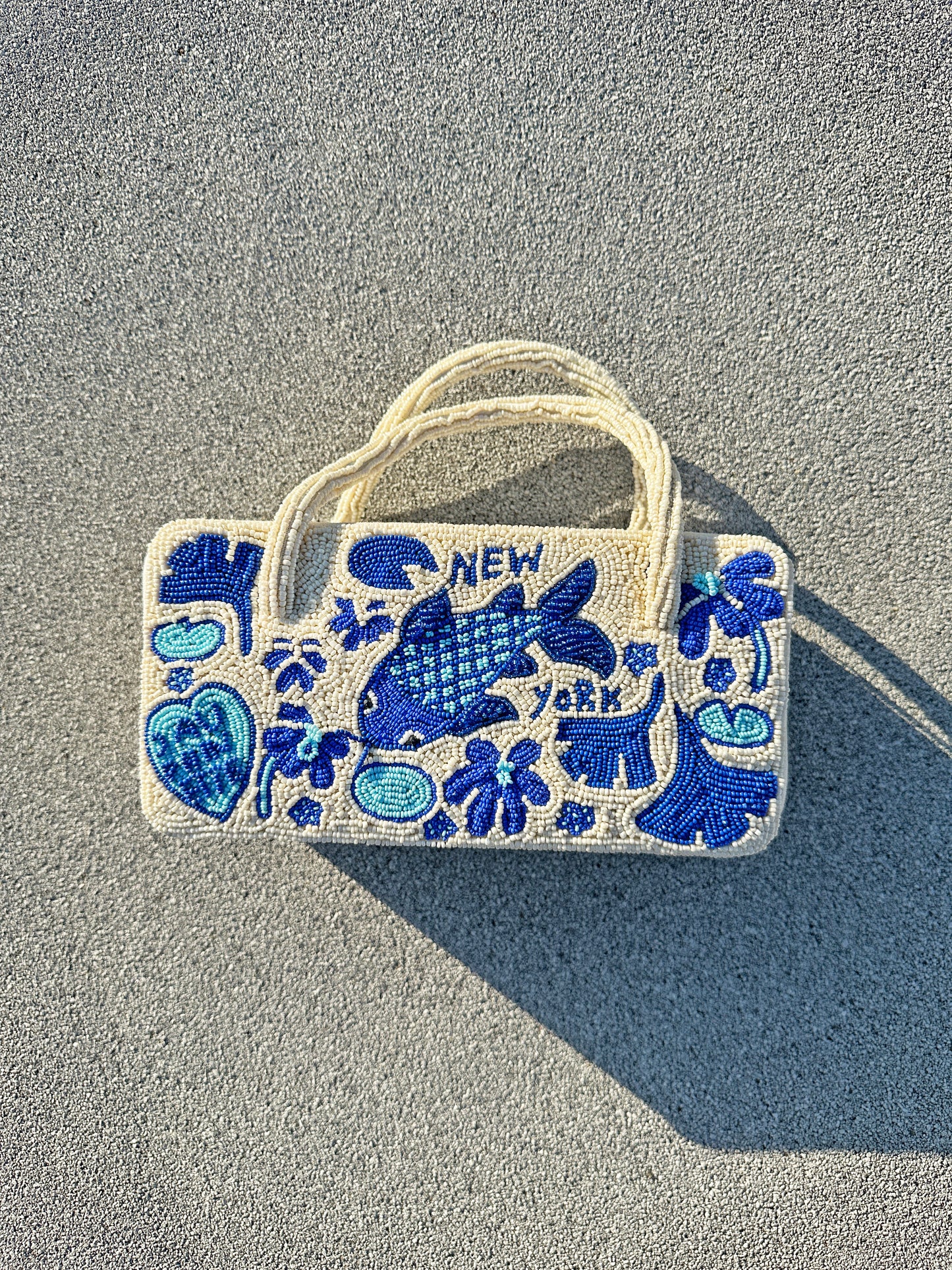 Hand-Beaded Chinoiserie Bag (Pre-order)