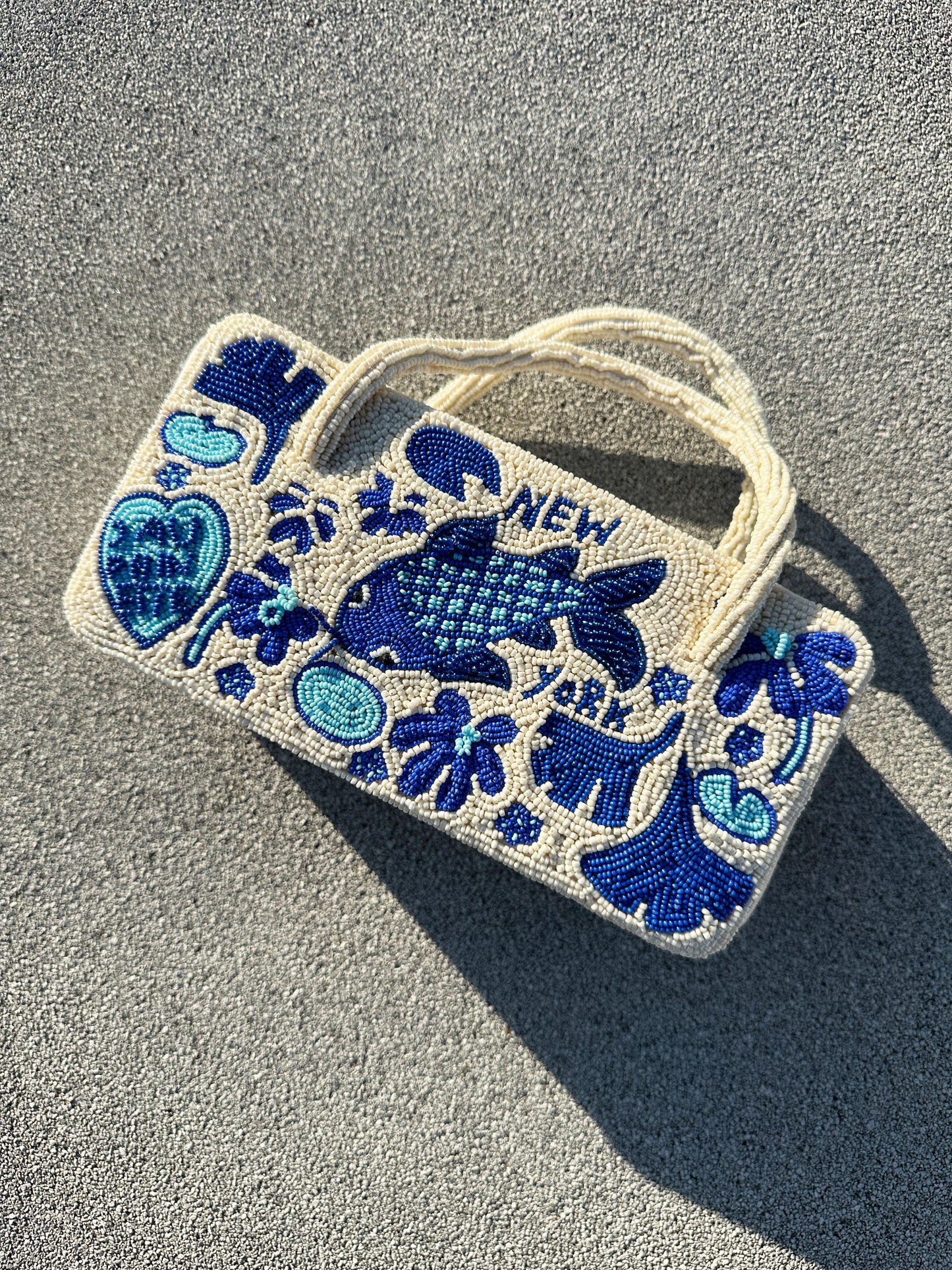 Hand-Beaded Chinoiserie Bag (Pre-order)