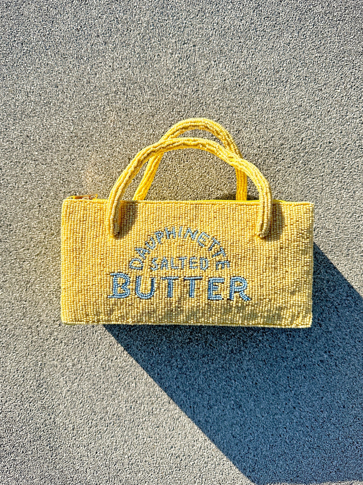 Hand-Beaded Butter Bag (Pre-order)