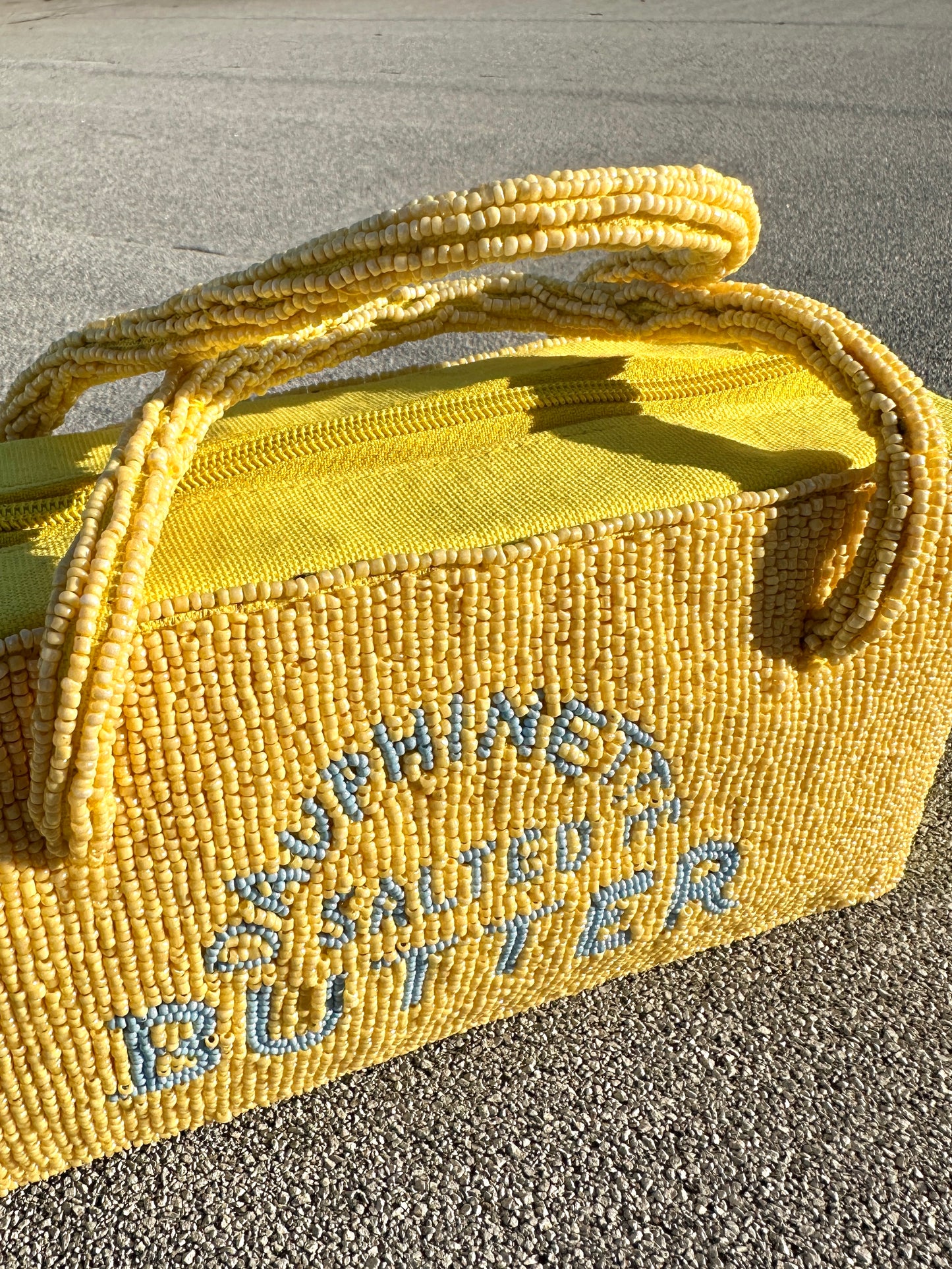 Hand-Beaded Butter Bag (Pre-order)