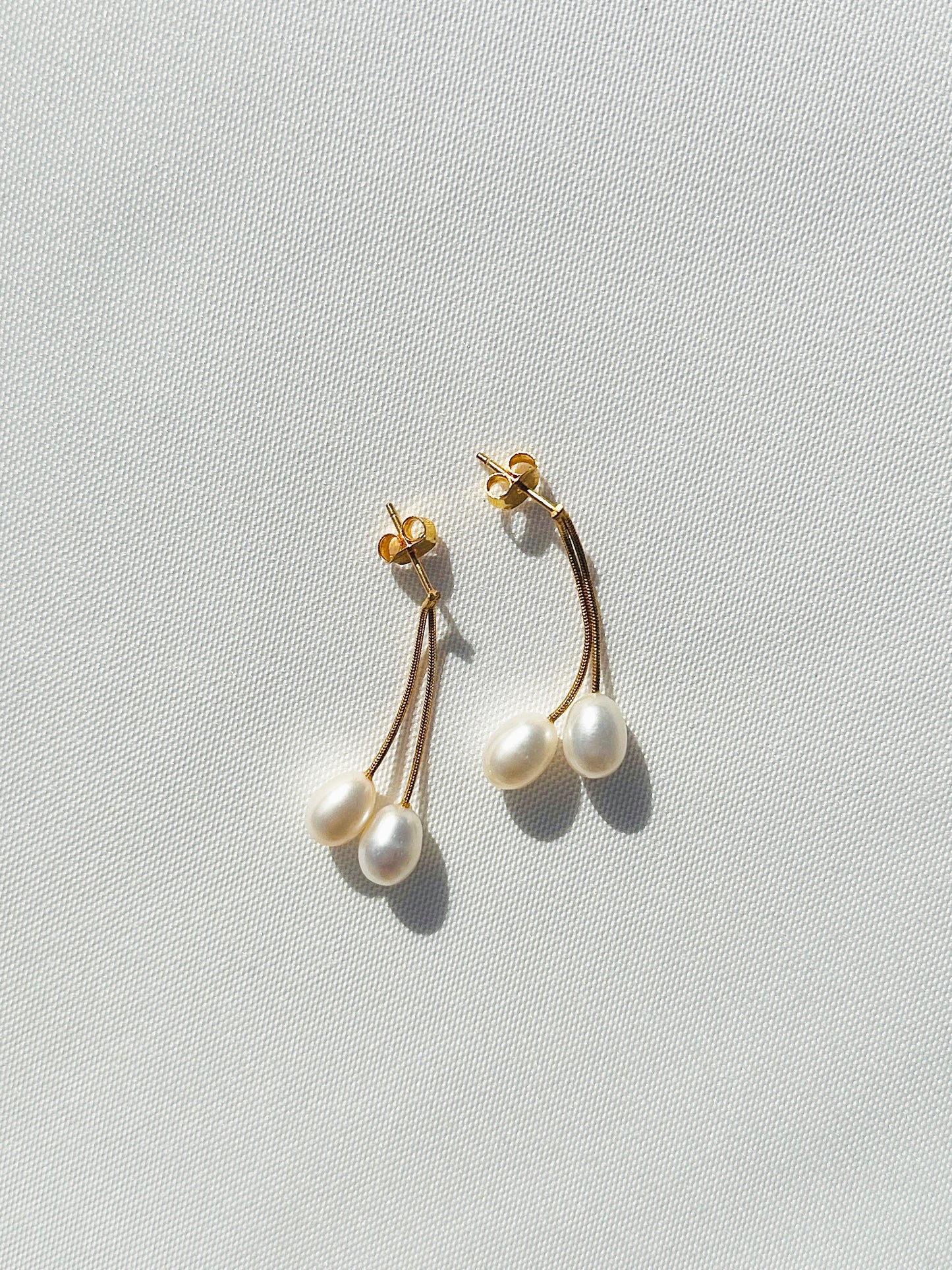 Cherry Picker Pearl Earrings