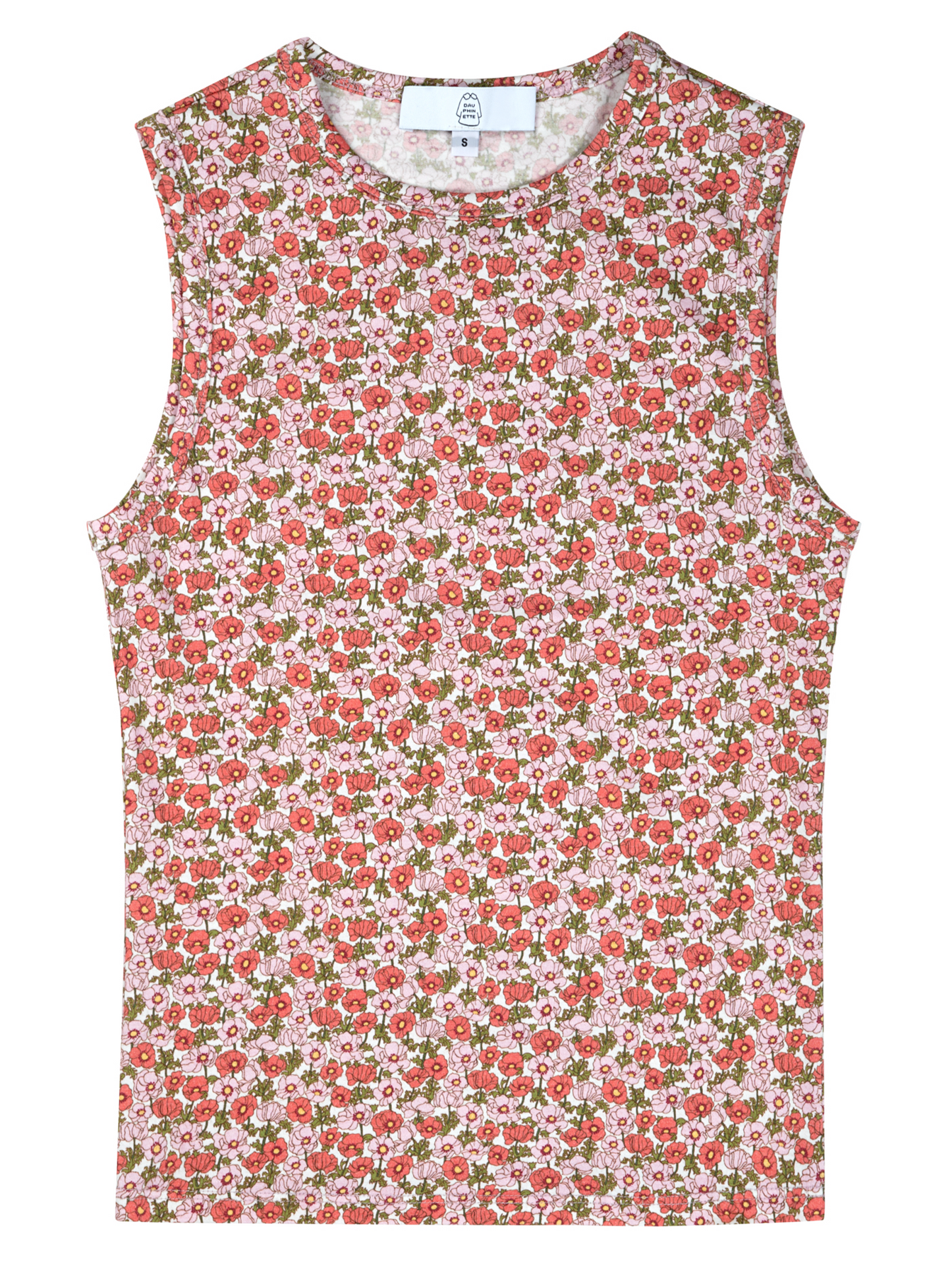 Olive Tank in Liberty Floral