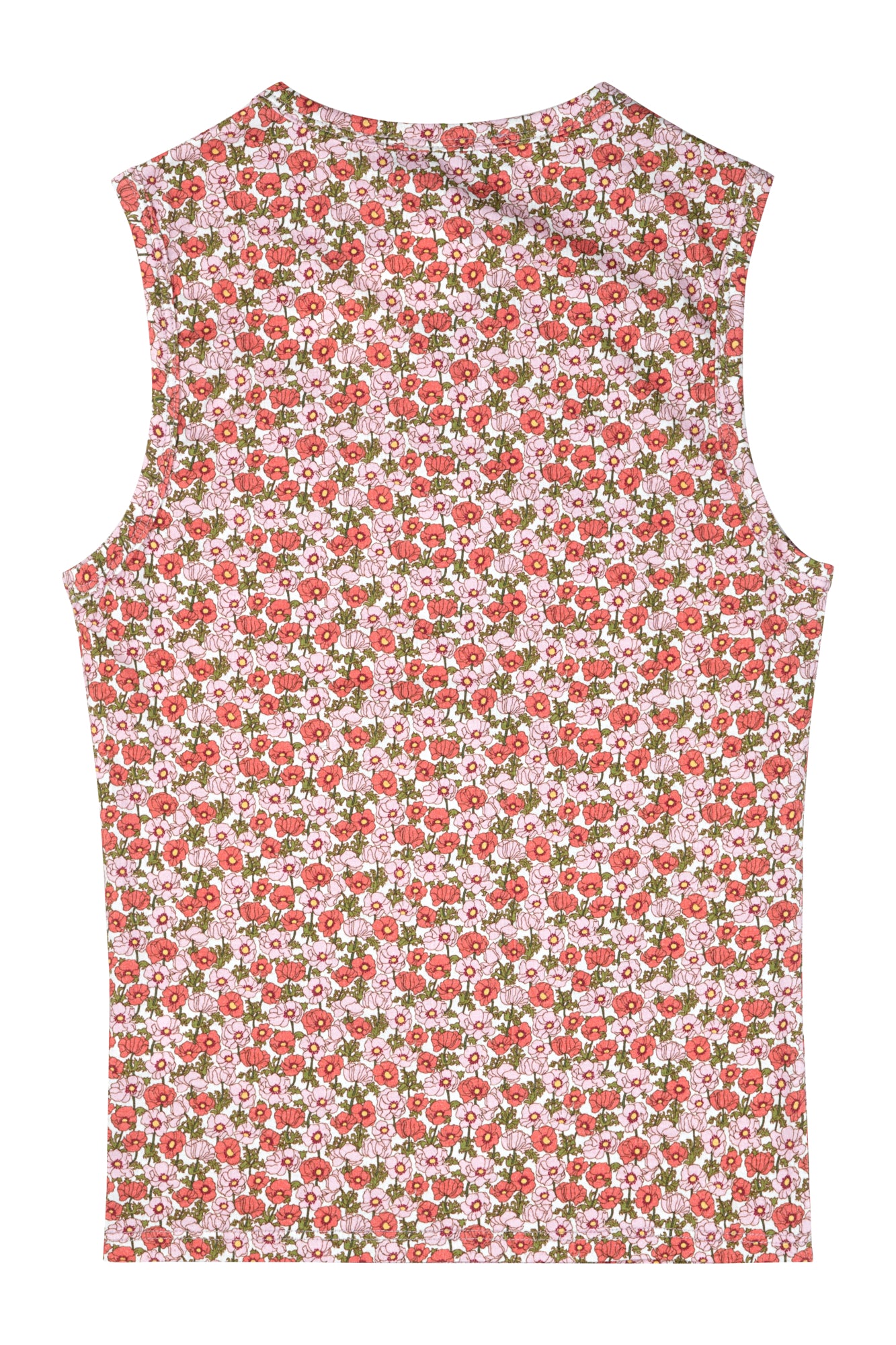 Olive Tank in Liberty Floral