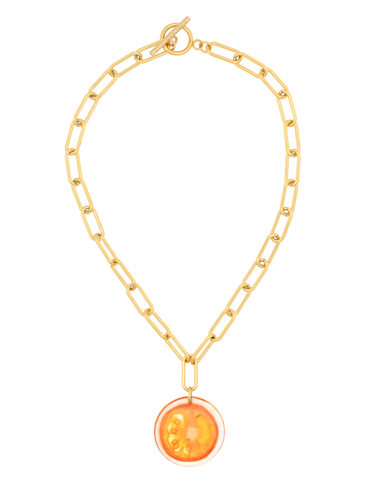 Tomato Chain Necklace