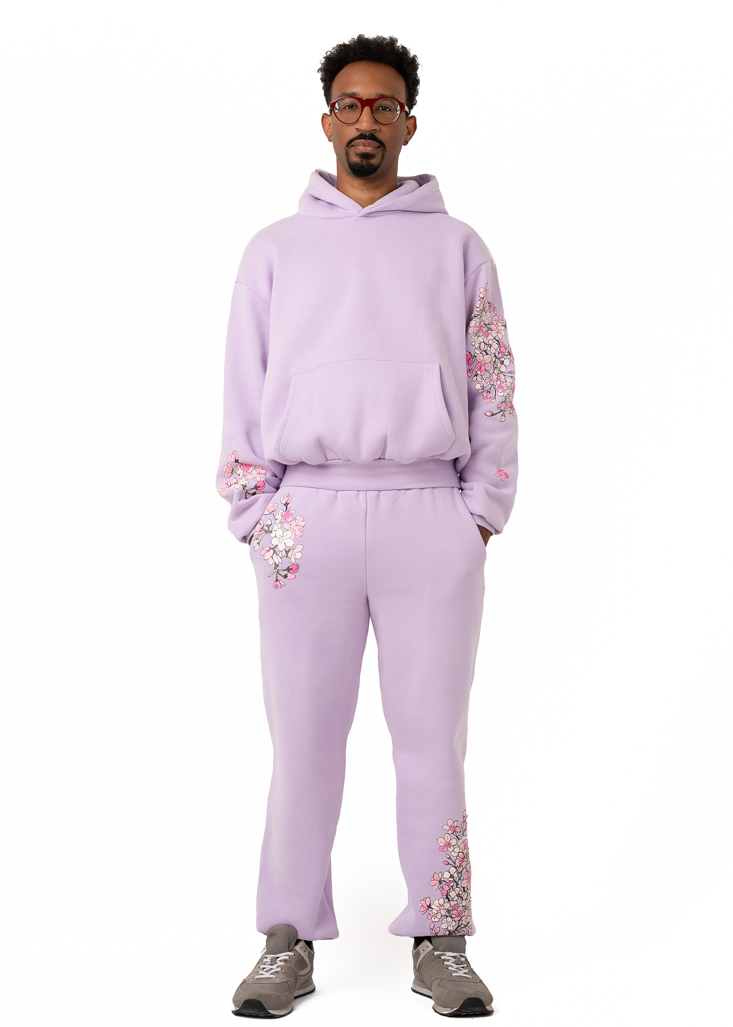 Web Sweatpants in Lavender